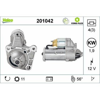 Startér VALEO 201042