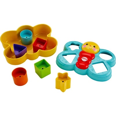Mattel Fisher-Price: Сортираща играчка с форма на пеперуда (579789)