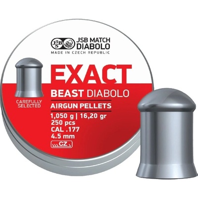 Diabolky JSB Exact Beast 4,52 mm 250 ks