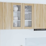 vidaXL Висящ шкаф Сонома дъб 40 x 31 x 80 см Инженерна дървесина (884302)