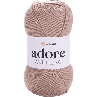 YARNART Adore 368 Grey Purple Плетива прежда (Adore 368)