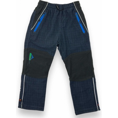 Kugo Chlapecké sportovní kalhoty pas do gumy modré