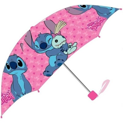 Dáždnik Lilo & Stitch ružový