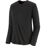 Patagonia Дамско мериносово термобельо Patagonia Women's L/S Cap Cool Merino Shirt Merino shirt - Black (116-7225-0112)