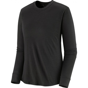 Patagonia Дамско мериносово термобельо Patagonia Women's L/S Cap Cool Merino Shirt Merino shirt - Black (116-7225-0112)