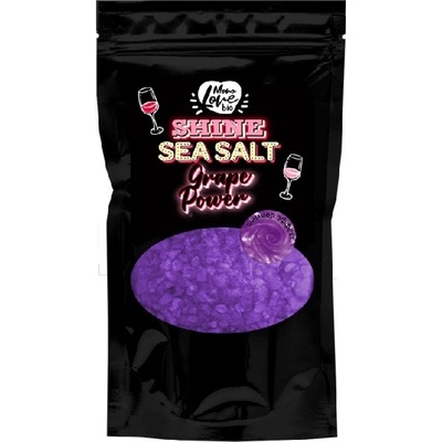 Monolove Trblietavá morská soľ do kúpeľa Grape Power 250 g
