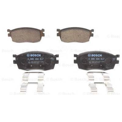 BOSCH Sada brzdových platničiek kotúčovej brzdy 0986494617
