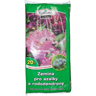 Rašelina Soběslav Substrát Azalky a rododendrony 20 l – Hledejceny.cz