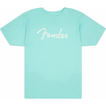 Image 1 of Fender Spaghetti Logo Daphne Blue 2XL Риза (9192222806)