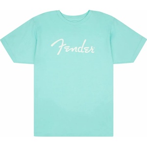 Fender Spaghetti Logo Daphne Blue 2XL Риза (9192222806)