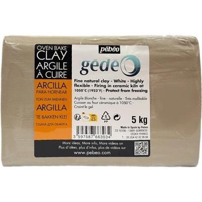 Pébéo 69.8432 Vypalovací hmota White 5 kg