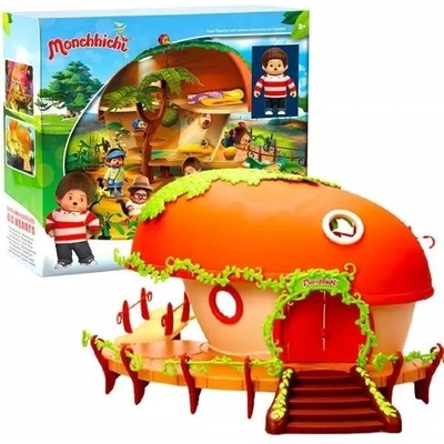 Silverlit Комплект за игра Monchhichi - Къщичката на Каури (81553)