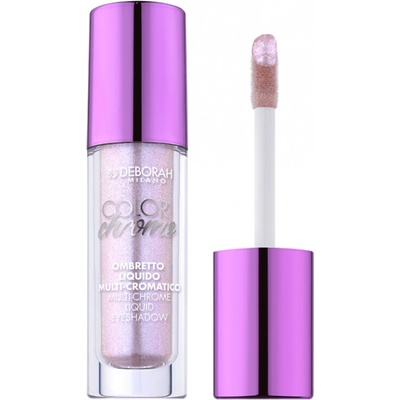 Deborah Milano tekutý oční stín Color Chrome 01 Pure Bliss 4,9 g