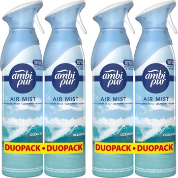 Ambi Pur Ocean Mist Osviežovač vzduchu v spreji 4 x 185 ml