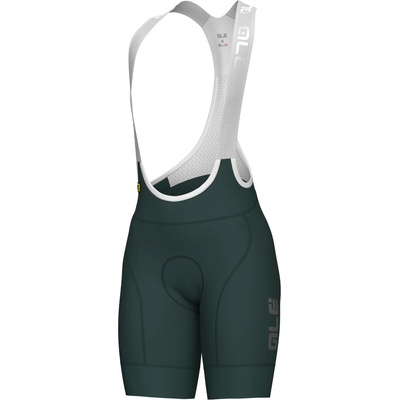 Alé Дамски клин за колоездене Alé Women's PR-E Magic Colour Bibshorts Cycling bottoms - Forest Green (155-1482-0414)