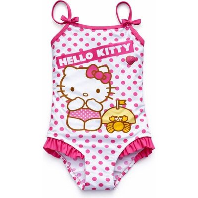 Hellou Kitty plavky vcelku puntík