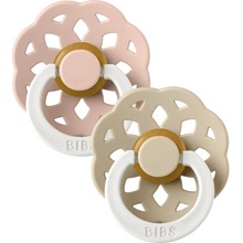 Bibs Boheme cumlíky prírodní kaučuk 2ks Blush nočný vanilla nočný