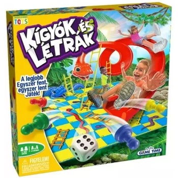 Funville Змии и стълби настолна игра 61151 - на унгарски език (61151)
