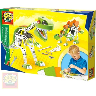SES Kovová stavebnice dinosauři