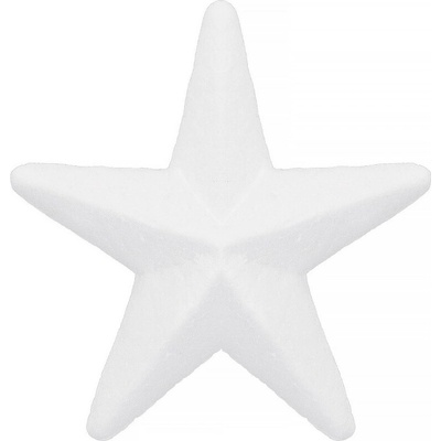 Ca0230 polystyrénová hviezda 12 cm