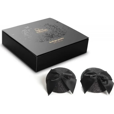 Пастиси за зърна с панделка - Glitter & Bow (BIJOUX0050)