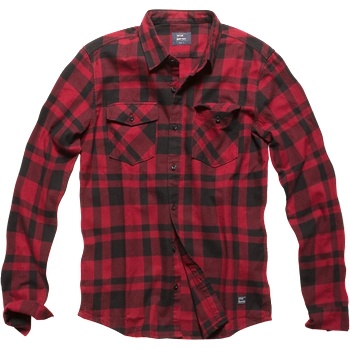 Vintage Industries Реколта Industries риза Austin, Red check (3538.Red check)