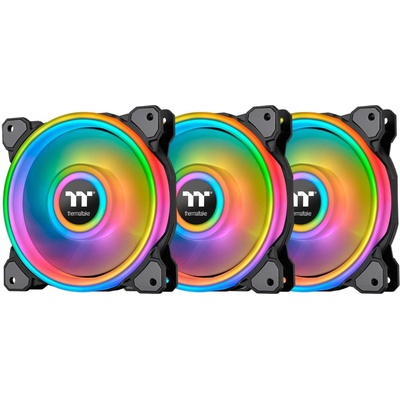 Thermaltake Riing Quad 12 RGB Radiator Fan TT Premium Edition 3 Pack CL-F088-PL12SW-A