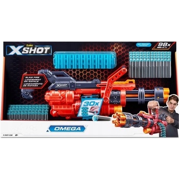 X-shot> CRUSHER MINIGUN 48 ŠÍPOK