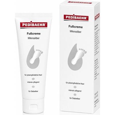 PEDIBAEHR krém na nohy s mikrostříbrem 125 ml