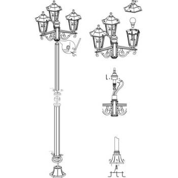 Image 1 of EGLO Laterna 5 22996