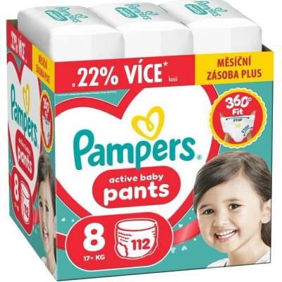Pampers Active Baby 8 112 ks