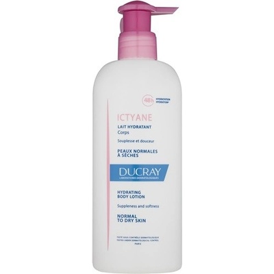 Ducray Ictyane hydratačné telové mlieko pre normálnu a suchú pokožku 400 ml