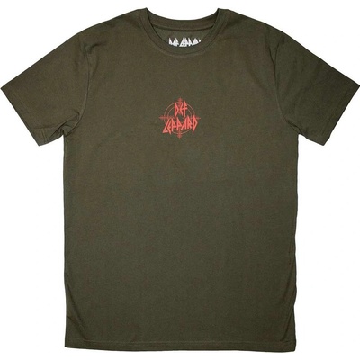 Def Leppard Mini Target Logo Green