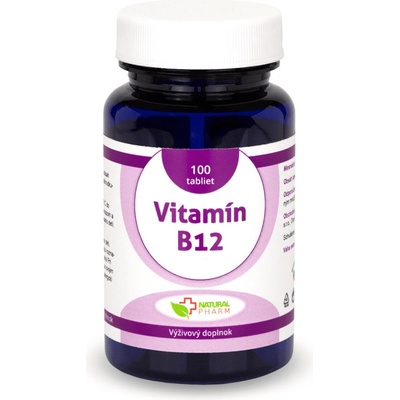 Naturalpharm Vitamín B12 100 tabliet