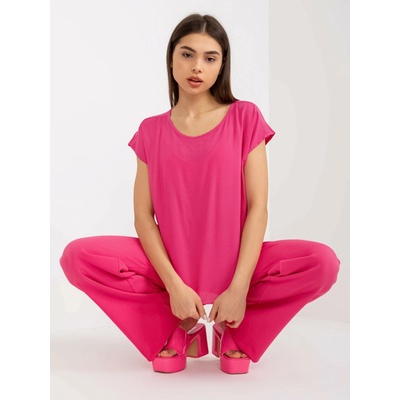 Blouse D73761R10978O dark pink červená