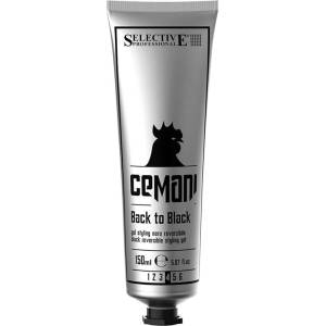 Selective Professional Черен гел за коса Selective Cemani Black to Black 150ml