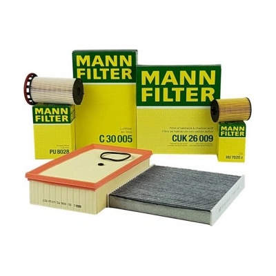 MANN Filtry ŠKODA OCTAVIA 3 III IV 2.0 TDI 1.6 TDI