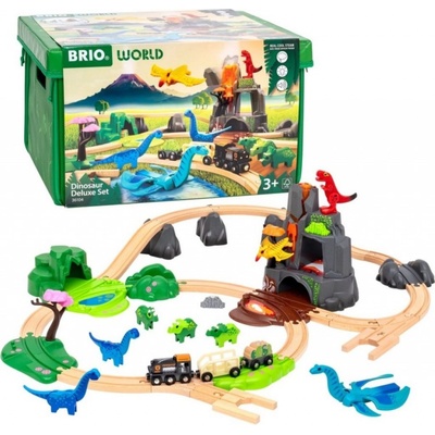 Brio 36104 Dinosauří deluxe vlaková sada