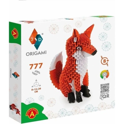Alexander 3D origami Liška 777 dílků – Zboží Dáma