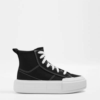 Converse Детски високи кецове Converse Cruise Chuck Taylor All Star High Top Trainers Childrens - Blk/Wht 001