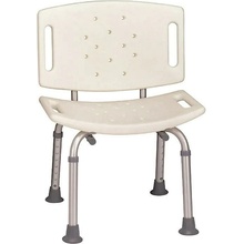 Mobilex 302051 Stolička do sprchy s operadlom 50 x 30 cm nosnosť 115 kg