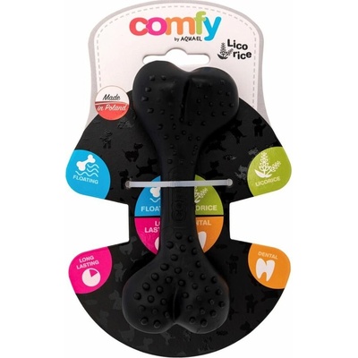 Comfy zubní kost licorice 12,5 cm černá