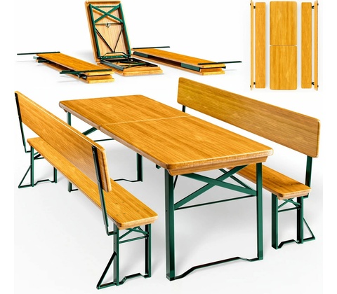 Jurhan Germany Praktik 991551 Pivní set s opěrkami 170 cm