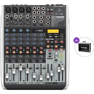 BEHRINGER XENYX QX1204 USB Basic SET Смесителен пулт (XENYX QX1204USB_EU1-BASIC-SET)