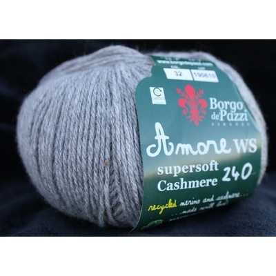 Borgo de Pazzi Amore WS Super soft Cashmere 240 Perla 32
