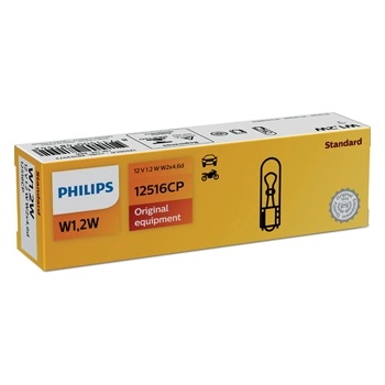 Image 1 of Philips Крушка, светлини купе philips pbt5, 12v, 1, 2w, 10 бр