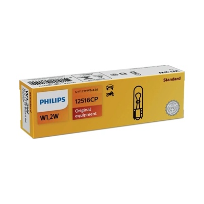 Philips Крушка, светлини купе philips pbt5, 12v, 1, 2w, 10 бр