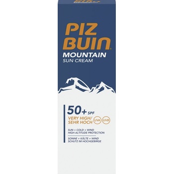 PIZ BUIN Mountain Sun Cream SPF50