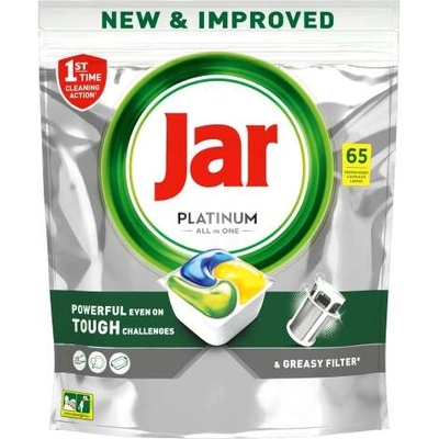 Jar Platinum All In One Lemon Моющая таблетка за съдомиялна 65 бр (80718551)