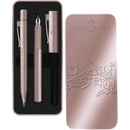 Súprava Faber Castell Grip Edition 2011 a guľôčkové pero ružová